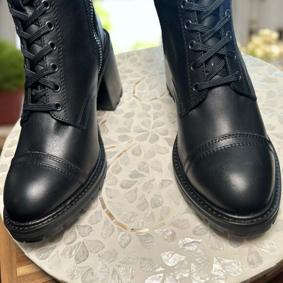 Thursday Boot Co $200 Women’s Rebel Zip-Up Boot Handmade Full-Grain Leather Size - Picture 5 of 15